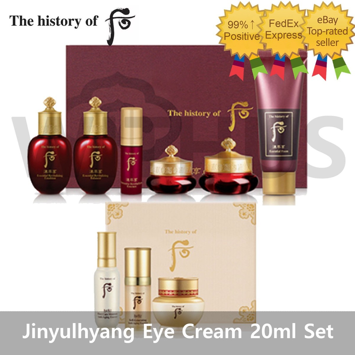 The history of Whoo Jinyulhyang Intensive Revitalizing Eye Cream