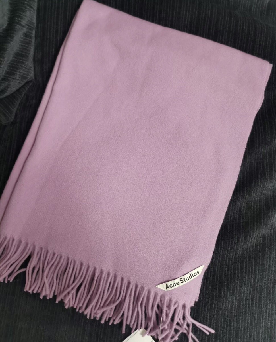 Acne Studios Canada Oversized Scarf (Lilac Melange) | eBay