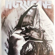 1988 Hurricane Over The Edge Cassette Tape Hard Rock Vintage Classic E95