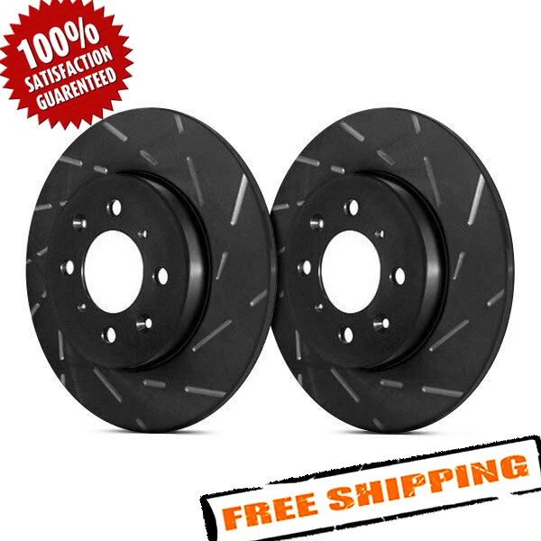 Rotores de freno EBC USR BlackDash Series Sport ranurados de 1 pieza para Honda CR-V 05-19 Foto 2 de 4