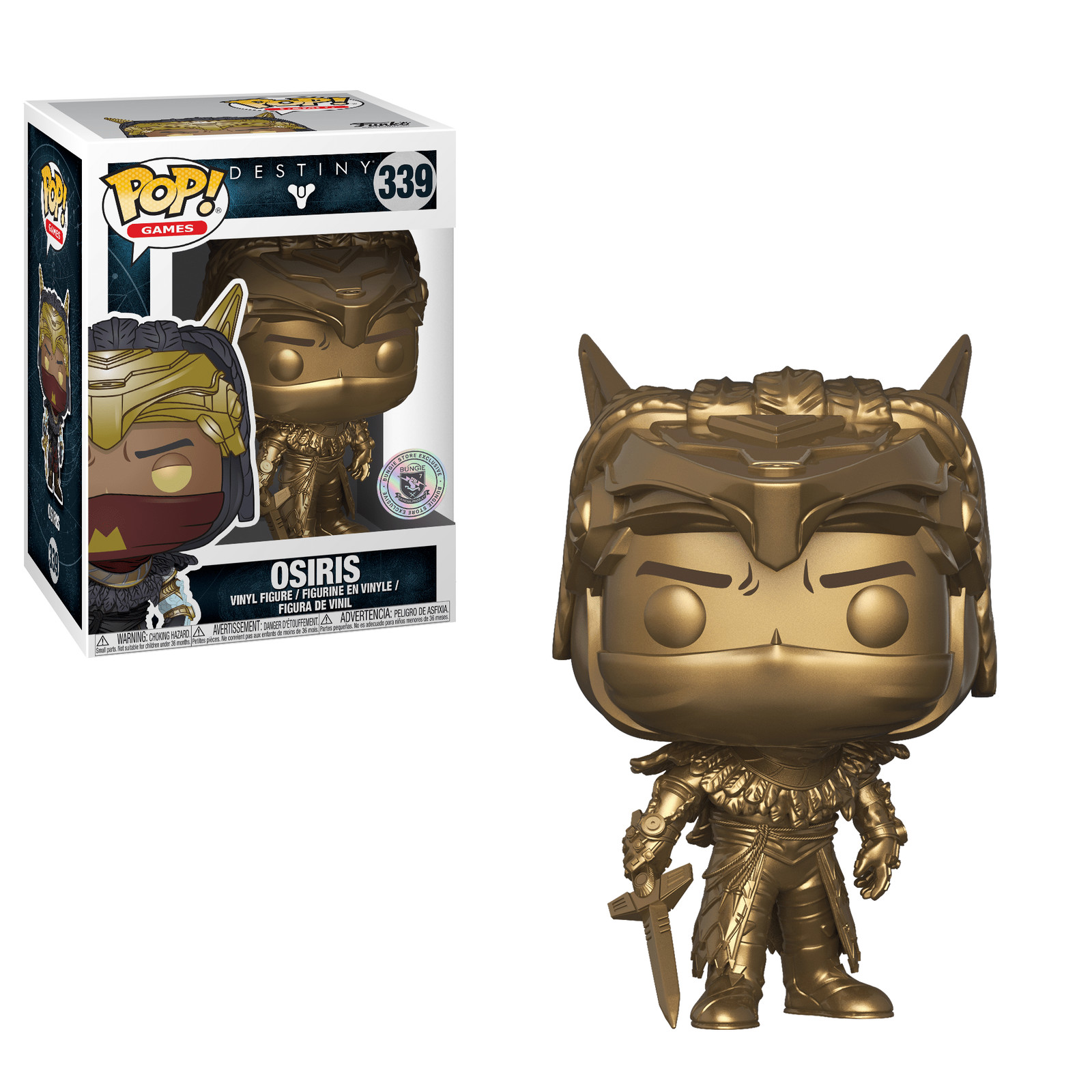 Funko Pop! Figura De Vinilo Destiny Osiris Dorada #339 De Games