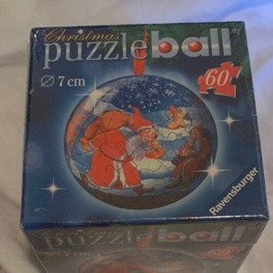 christmas puzzle ball