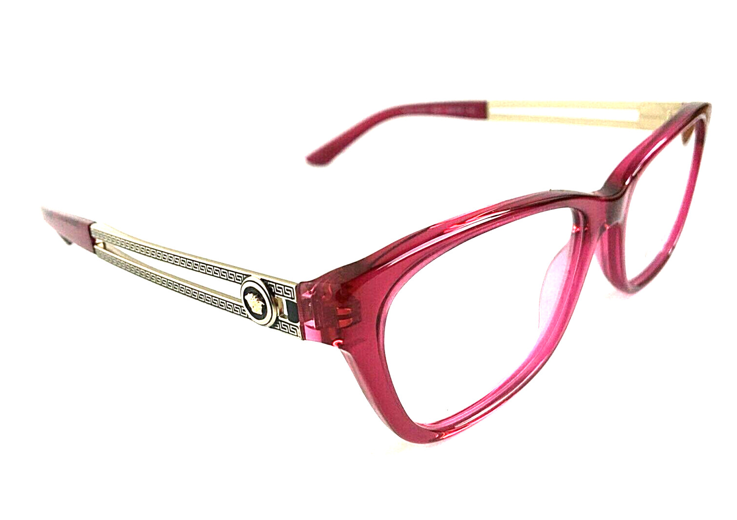 Authentic Versace Mod. 3220 5097 Violet 54mm Cat Eye Women's Eyeglasses Frame thumbnail 12