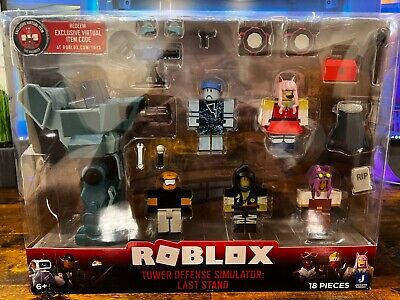  Roblox Action Collection - Tower Defense Simulator: Last Stand  Playset [Includes Exclusive Virtual Item] : Toys & Games