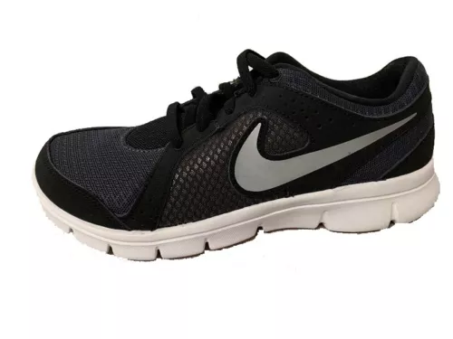 Nike Girl's Flex Experience Running Shoe Black - Size 5Y