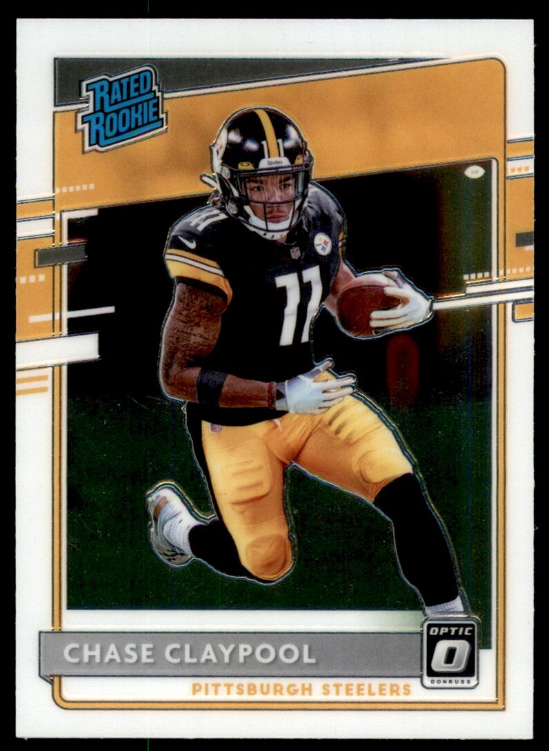 2020 DONRUSS OPTIC RATED ROOKIE CHASE CLAYPOOL PITTSBURGH STEELERS #177 DP2