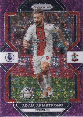 Panini 2022-23 Prim Premier League No. 206 Adam Armstrong Purple Disco 5/25