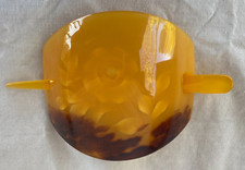 VTG..LUCITE..HAIR CLIP / BARRETTE..GLAM ROCK..4.5"..MINT