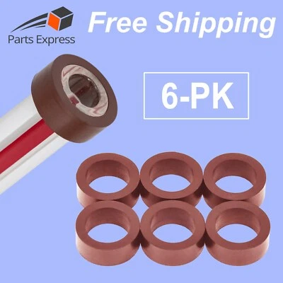 DUCO® (6-PK) VITON Gaskets for Boiler Sight Gauge Glass, 5/8" ID, Steamer up to 428 ºF