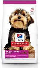 Hill's Science Diet Dry Dog Food, Adult, Small Paws for Small Breed Dogs Chicken