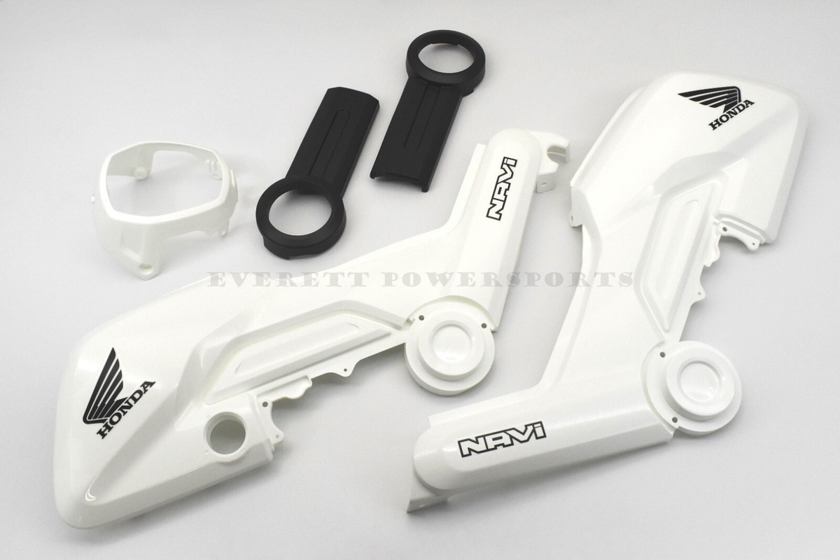 パーツ navi Fairing Plastic Kit NAVi 22-25 Shasta White Full Color Panel Set