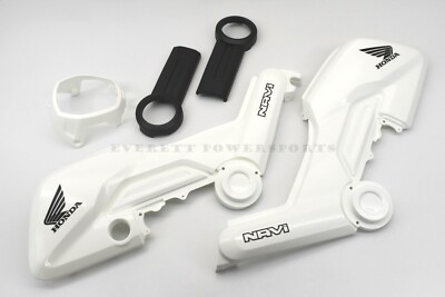 パーツ WHITE INDASTRY MAVIC220 Fairing Plastic Kit NAVi 22-25 Shasta White Full Color Panel Set