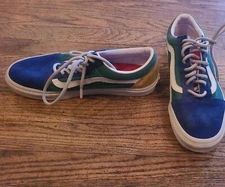 Vans Old Skool Low Top Yacht Club Color Block Shoes Mens Size 7 Women’s Size 8.5