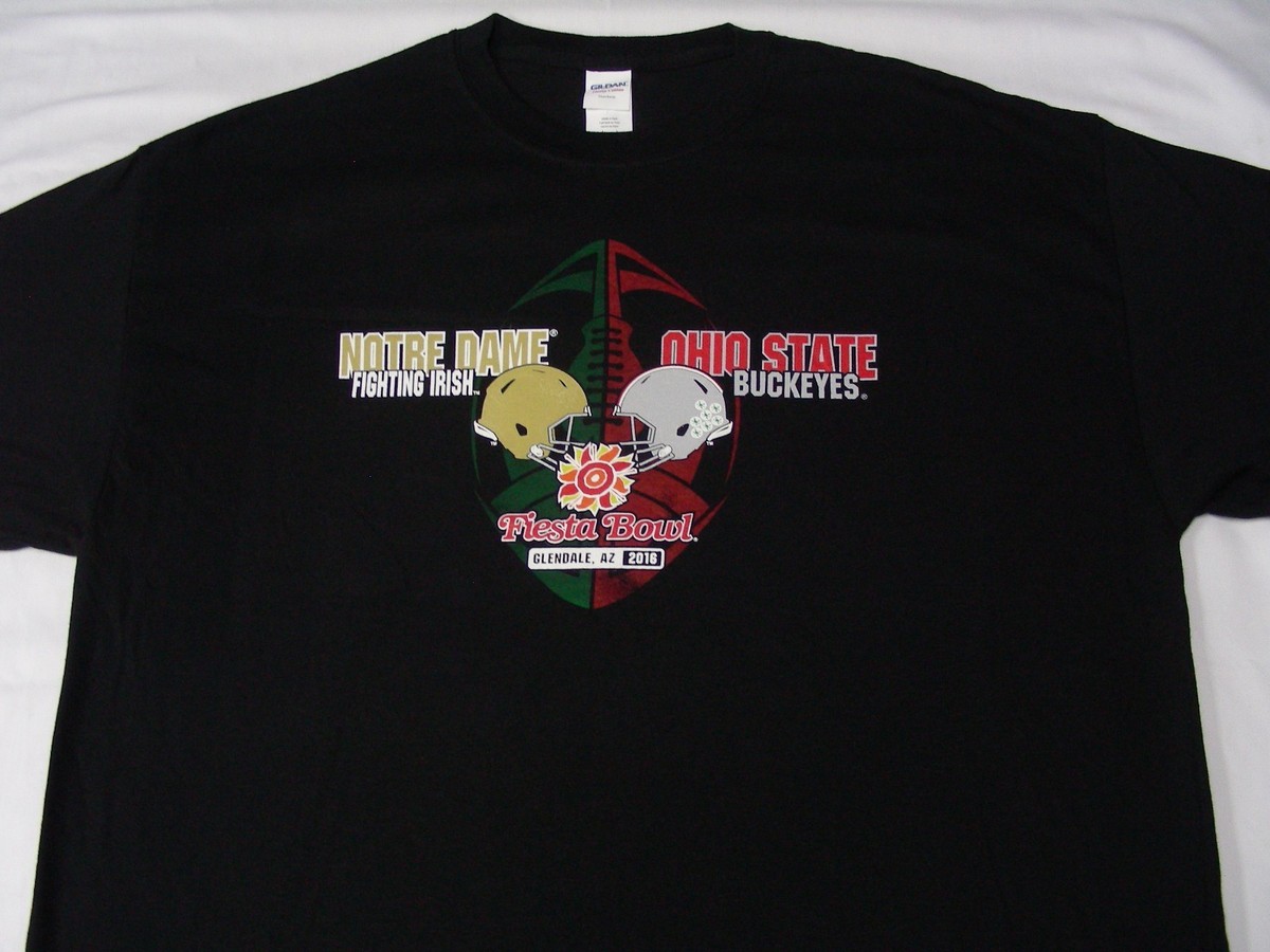 FIESTA BOWL OHIO STATE BUCKEYES NOTRE DAME FIGHTING IRISH XL