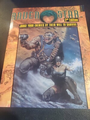 Ravenstar RPG (1020) 2nd Edition Raven Star Game Designs With Floppy