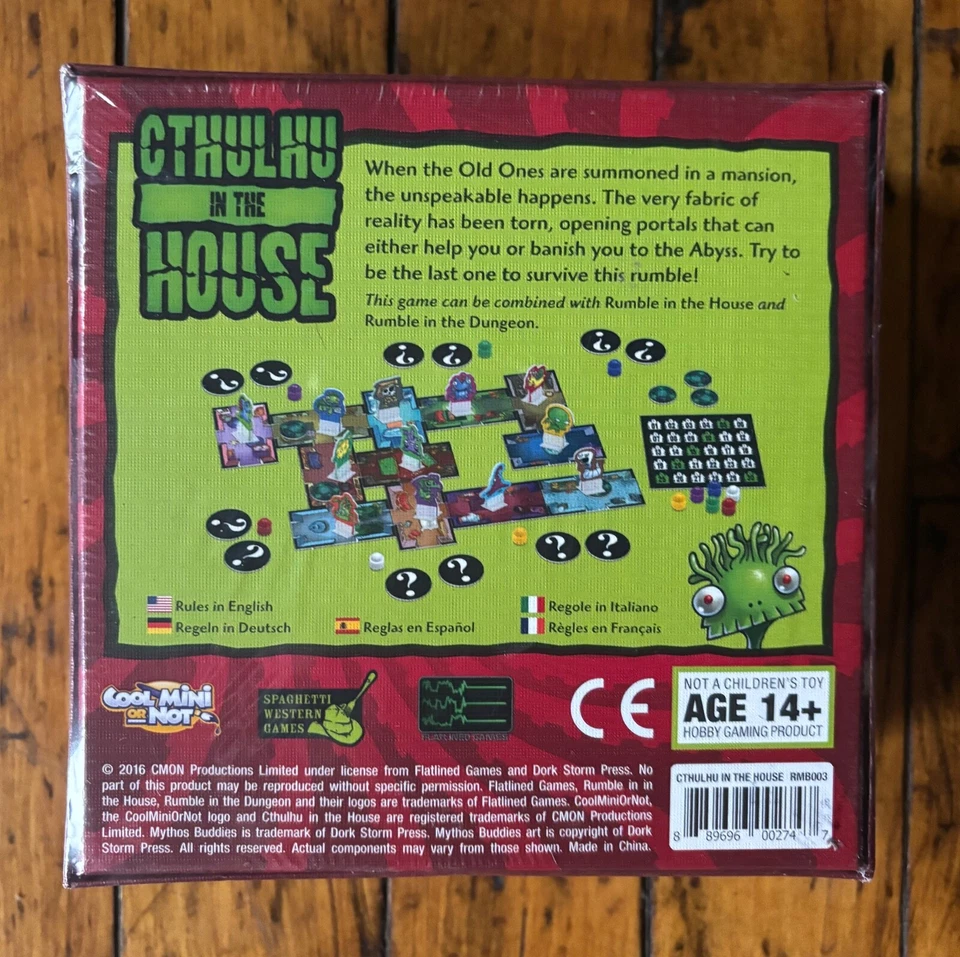 Cthulhu In The House Board Game 2016 Cool Mini Or Not - Image 2 of 2