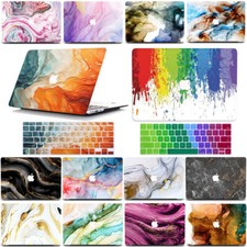 Marble Color Case For Macbook M5 Pro 14 Air 13 15 11 16 12 inch Keyboard Cover