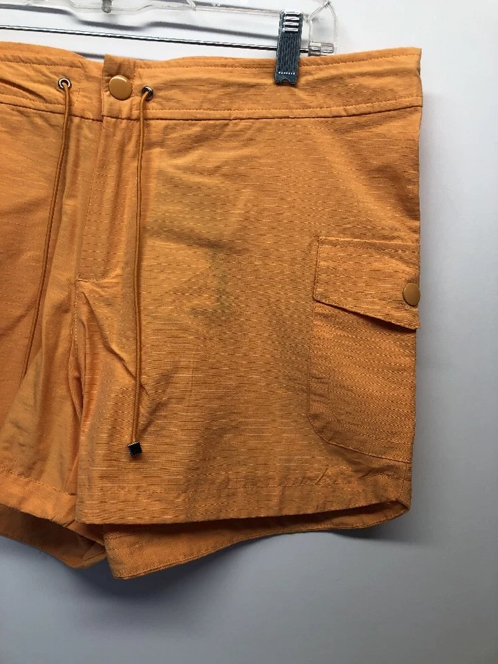 Новый с Ярлыками Steve & Barry's женщин оранжевый шорты размер 12 - Изображение 2 из 4