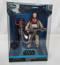 NIB Disney Star Wars Elite Series Rogue One Baze Malbus 6 1 2  Die Cast Figure