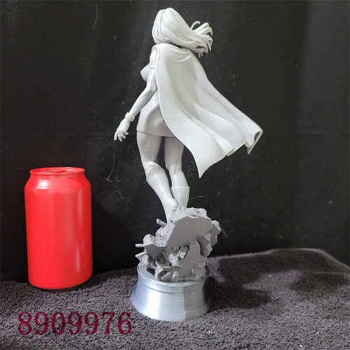 Supergirl DC 3D Printing Figure Unpainted Model GK Blank Kit Sculpture New Stock - Picture 7 of 19