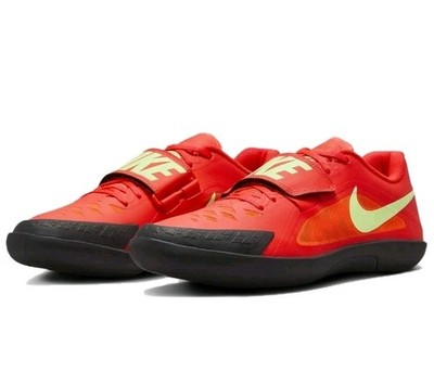 11.5 Nike Zoom Rival SD 2 Mens Track Shoe Bright Crimson Lime Blast FZ9665-600