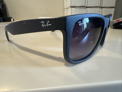 RAY-BAN RB 4165 601/8G BLACK GRADIENT AUTHENTIC SUNGLASSES 54-16 #M86