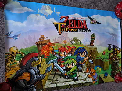 Plakat von the Legend of ZELDA, Tri Force Heroes