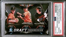 2019 Bowman Draft Adley Rutschman Grayson Rodriguez Hall PROGRESSION RC PSA 10