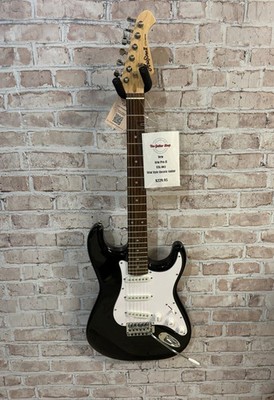 Aria Pro II STG-003 Strat Style Electric Guitar - Black