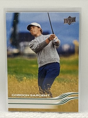 Gordon Sargent - 2026 Upper Deck Golf - Base Card - #10