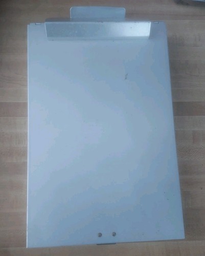 Vintage SAUNDERS ~Redi Rite ~Aluminum Storage CLIPBOARD  RR-8512 ~Self Latching