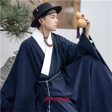 Chinese Costume Hanfu Traditional Ming Dynasty Ancient Cosplay Long Robe