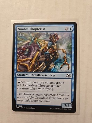 Nimble Thopterist - Aetherdrift - LP - Common - Creature 