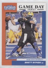 2019 Panini Contenders Draft Picks Game Day Ticket Brett Rypien #34 2u3