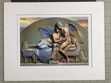 Cupid and Psyche after the British Neoclassical sculptor John Gibson.