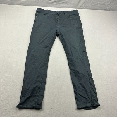 Daniel Hechter Jeans Mens 38x32 Black5 Pockets Straight Leg Zip Fly Travel
