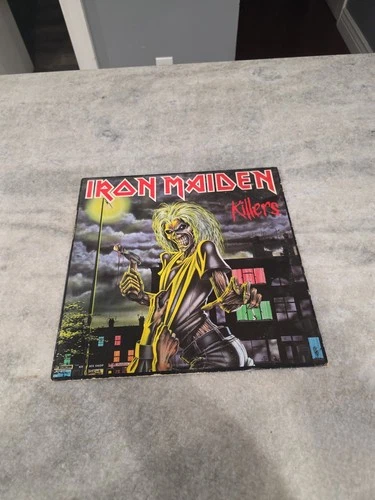 VINTAGE ORIGINAL VINYL RECORD IRON MAIDEN KILLERS  ST-12141 HEAVY METAL 80'S