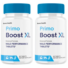 Primo Boost XL Performance Tablets, PrimoBoostXL Male Support 2 Bottle 