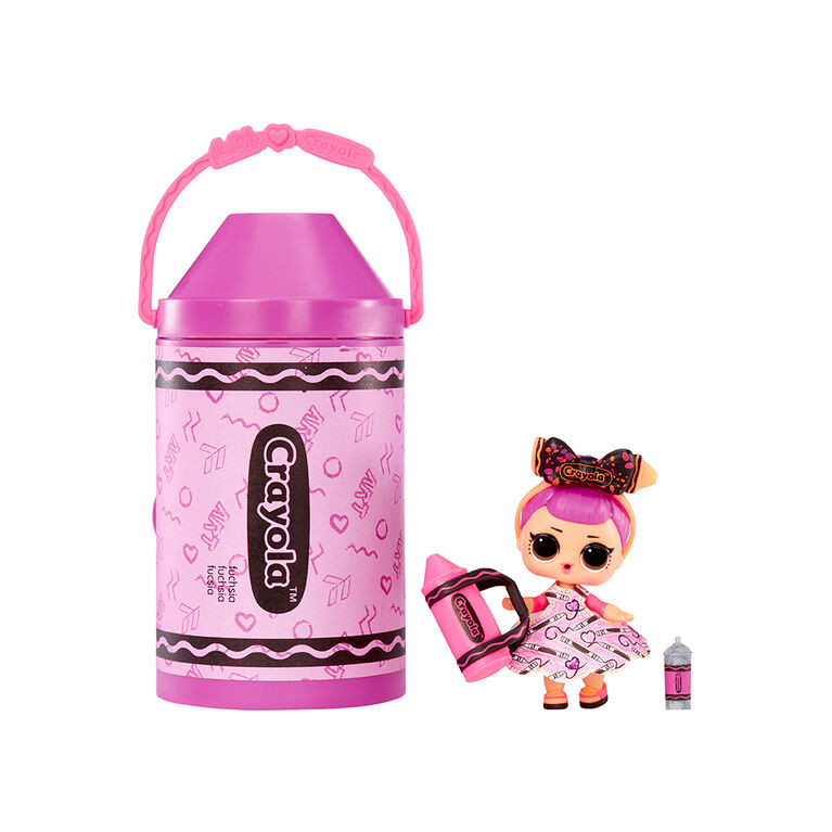 035051505273 Малышка Лол Сюрприз с акцентами обожает цвета Crayola MGA 505273EUC 8690₽