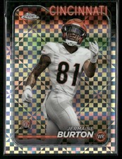 2024 Topps Chrome #240 Jermaine Burton X-Fractor