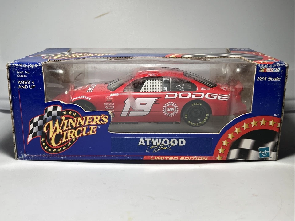 2000 Casey Atwood #19 Dodge 1/24 Diecast Winners Circle NASCAR unopened - Image 3 of 4