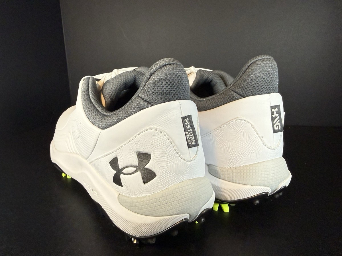 Mens Size 10 Under Armour Golf Shoes UA Drive Pro Spiked Storm White 3026918-100 Amazon.com: Under Armour Men main image 4