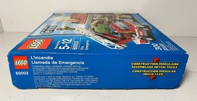 LEGO City 60003 Fire Emergency Set Complete w/ Manual & Box
