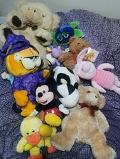 Teddy Collection, Mickey Mouse, Large Bear, garfield, peppa pig, duck