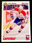 1991-92 Upper Deck Hockey Euro Stars #12 Peter Bondra - Capitals