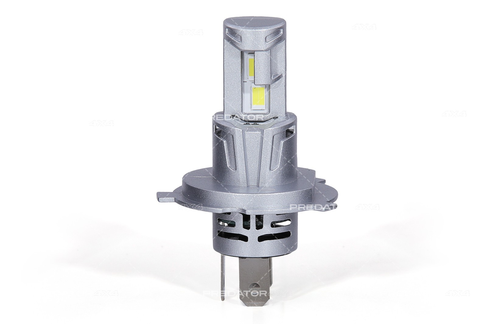 Coppia Lampadine Faro Stealth LED H4 per Auto Furgoni 4x4 - 6500k Uscita 28W 2800 Lm - Miniatura 2