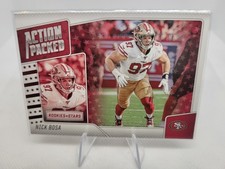 Nick Bosa 2020 Panini Rookies And Stars ACTION PACKED  #9