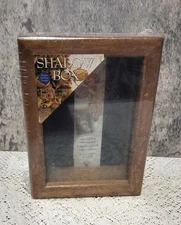 Solid Wood Shadow Box Deop Picture Display Wall Hanging Frame Shelf 5 X 7 