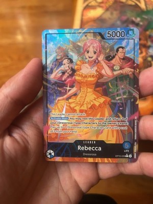 One Piece Rebecca Leader Alt Art OP15-039 English | eBay