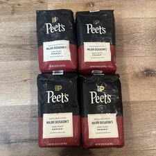 8 Pounds Peet  s Major Dickason  s Blend Dark Roast Whole Beans